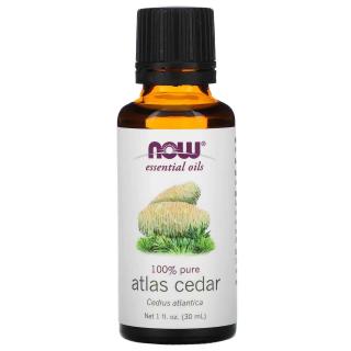 NOW FOODS Essential Oil (Olejek Eteryczny) Cedr atlaski 30ml