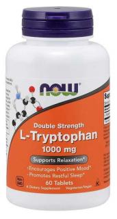 NOW FOODS L-Tryptofan 1000 mg (60 kaps.)