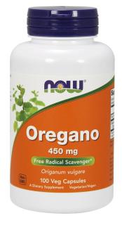 NOW FOODS Liść Oregano 450 mg (100 kaps.)