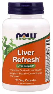 NOW FOODS Liver Refresh (Wsparcie Zdrowia Wątroby) 90 kapsułek wegetariańskich