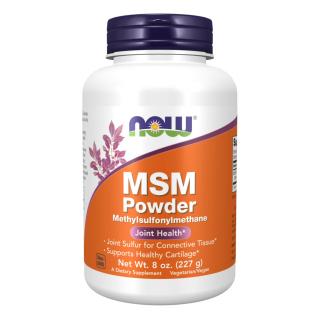 NOW FOODS MSM Powder (Metylosulfonylometan w proszku, Wsparcie dla stawów) 227g