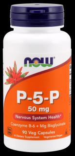 Now Foods P-5-P 50 mg - 90 kapsułek wegańskich