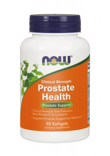 NOW FOODS Prostate Health Clinical Strength (Wsparcie prostaty) 90 Kapsułek żelowych