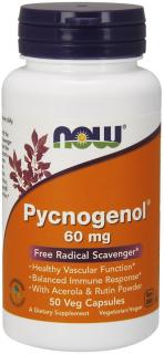NOW FOODS Pycnogenol 60 mg (50 kaps.)