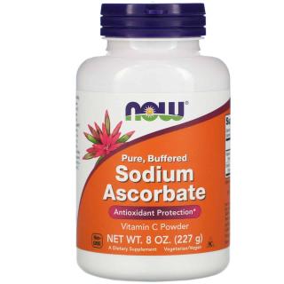 NOW FOODS Sodium Ascorbate (Witamina C, Askorbinian sodu) 227g