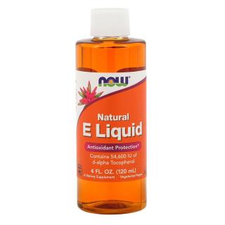 NOW FOODS Vitamin E Liquid (D-Alfa Tokoferol) 118ml