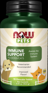 NOW PETS Immune Support Dogs  Cats (90 tabl.)