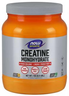 NOW SPORTS Creatine Monohydrate (Wegański Monohydrat Kreatyny) 1kg