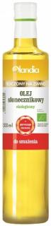 Olandia olej słonecznikowy do smażenia tłoczony na zimno bio 500 ml