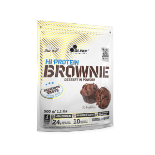 OLIMP Hi Protein Brownie (Babeczki białkowe) 500g Czekolada
