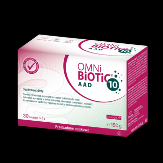 OMNi-BiOTiC  10 AAD (Równowaga jelitowa przy antybiotykoterapii) 30 Saszetek 150g