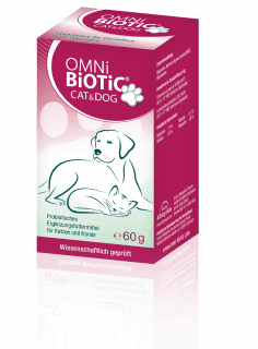 OMNi-BiOTiC CatDog (Stabilizuje florę bakteryjną psów i kotów) 60g