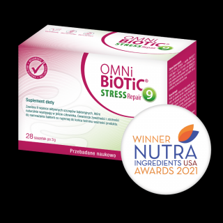 OMNi-BiOTiC STRESS Repair 9 (Wsparcie mikrobiomu jelit przy stresie) 28 Saszetek