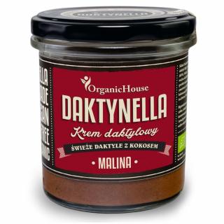 Organichouse krem kokosowo  daktylowy malina bezglutenowy bio 280 g