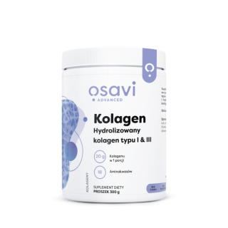 OSAVI Kolagen (Hydrolizowany kolagen typu 1 i 3) 300g