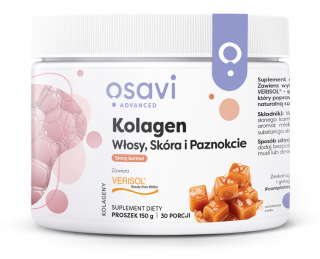 OSAVI Kolagen włosy, skóra i paznokcie - Słony karmel (150 g)