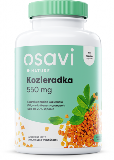 OSAVI Kozieradka 550 mg (120 kaps.)