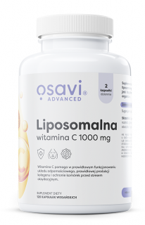 Osavi Liposomalna Witamina C 1000 mg 120 kapsułek