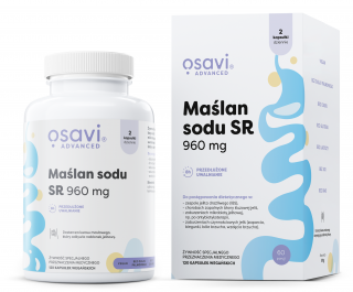 OSAVI Maślan Sodu SR (120 kaps.)