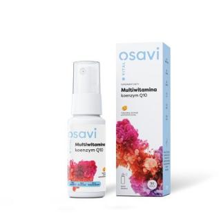 OSAVI Multiwitamina Koenzym Q10 Spray Doustny 25ml Pomarańcz