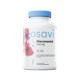 OSAVI Niacynamid 500mg 120 Kapsułek wegańskich