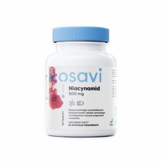 OSAVI Niacynamid 500mg 60 Kapsułek wegańskich