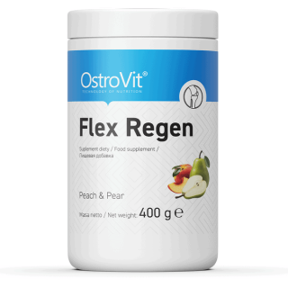 OSTROVIT Flex Regen (Układ kostno-stawowy) 400g Brzoskwinia-Gruszka