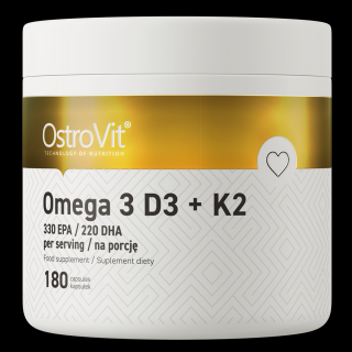 OSTROVIT Omega 3 D3+K2 (180 kaps.)