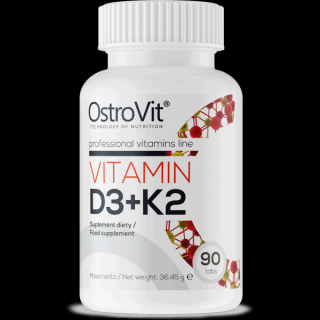 OSTROVIT Vitamin D3 + K2 90tabs