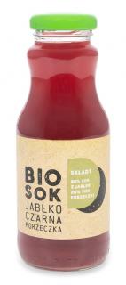 Owocowe smaki sok jabłkowo  porzeczkowy nfc bio 250 ml