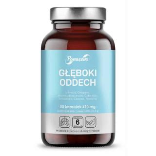 PANASEUS Głęboki oddech 50 Kapsułek wegetariańskich