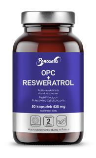 PANASEUS OPC + Resweratrol (50 kaps.)