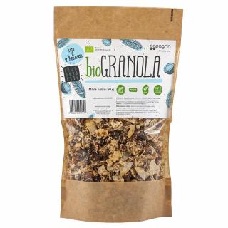 Papagrin granola figa z kokosem bez dodatku cukrów bezglutenowa bio 60 g