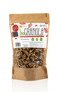 Papagrin granola z goji bez dodatku cukrów bezglutenowa bio 60 g