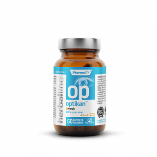 PHARMOVIT Herballine Optikan (Ochrona wzroku) 60 Kapsułek roślinnych