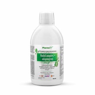 PHARMOVIT MultiComplex + Adaptogeny (Multiwitamina + Kolagen + Ekstrakty roślinne) 500ml