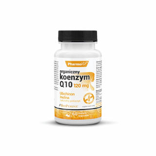 PHARMOVIT Organiczny Koenzym Q10 120mg 60 Kapsułek