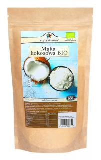Pięć przemian mąka kokosowa odtłuszczona bezglutenowa bio 500 g