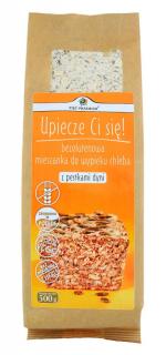 Pięć przemian mieszanka do wypieku chleba z pestkami dyni bez dodatku cukrów bezglutenowa 500 g