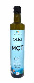 Pięć przemian olej kokosowy mct keto bezglutenowy bio 500 ml