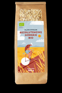 Pięć przemian płatki owsiane górskie bezglutenowe bio 500 g