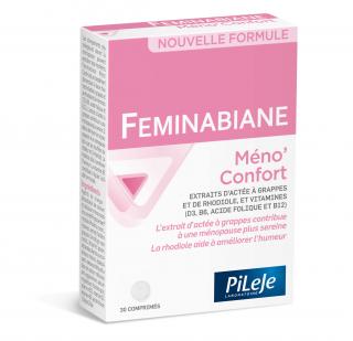 PiLeJe Feminabiane MenoConfort (Łagodzi objawy menopauzy) 30 Tabletek