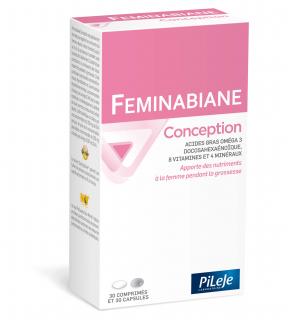 PiLeJe Lactibiane Feminabiane Conception (Witaminy dla Kobiet, Planowanie ciąży) 30 Porcji