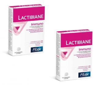 PiLeJe Lactibiane Immuno (Probiotyk, Ochrona odporności i bariery jelitowej) 2 x 30 Tabletek