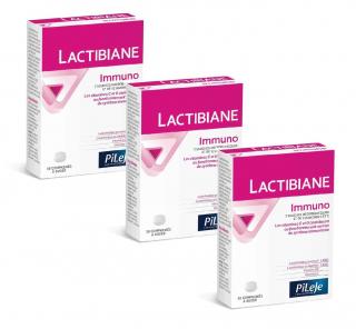 PiLeJe Lactibiane Immuno (Probiotyk, Ochrona odporności i bariery jelitowej) 3 x 30 Tabletek