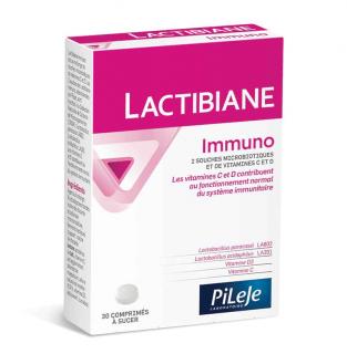 PiLeJe Lactibiane Immuno (Probiotyk, Ochrona odporności i bariery jelitowej) 30 Tabletek
