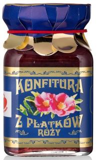 Polska róża konfitura z płatków róży 220 g