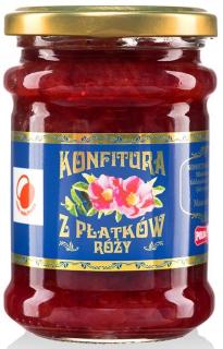 Polska róża konfitura z płatków róży 330 g