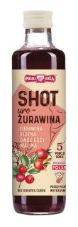 Polska róża shot urożurawina bez dodatku cukrów 250 ml