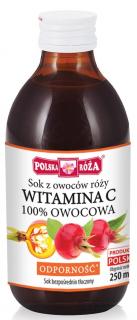 Polska róża sok z róży nfc na odporność 250 ml